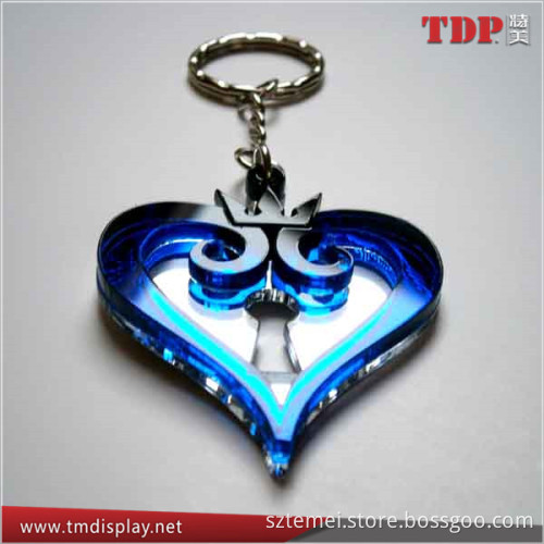 Manufacturer New Design Kingdom Hearts Keychain, Acrylic Keychain for Business Gifts